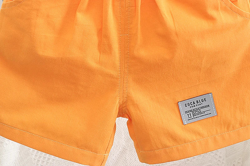 New Summer Baby Girls Clothes Suit Children Boys Vest+Shorts 2Pcs/Sets Kids Clothing Infant Boy Clothes Set Toddler Girl Clothes