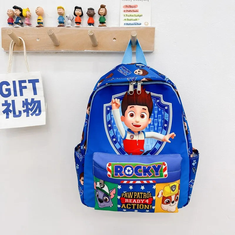 Original PAW Patrol Children School Bag Cute Dogs Fashion Boy Girl Backpack Kids Kindergarten Backpacks Chase Skye Baby Gift - TiniLoom