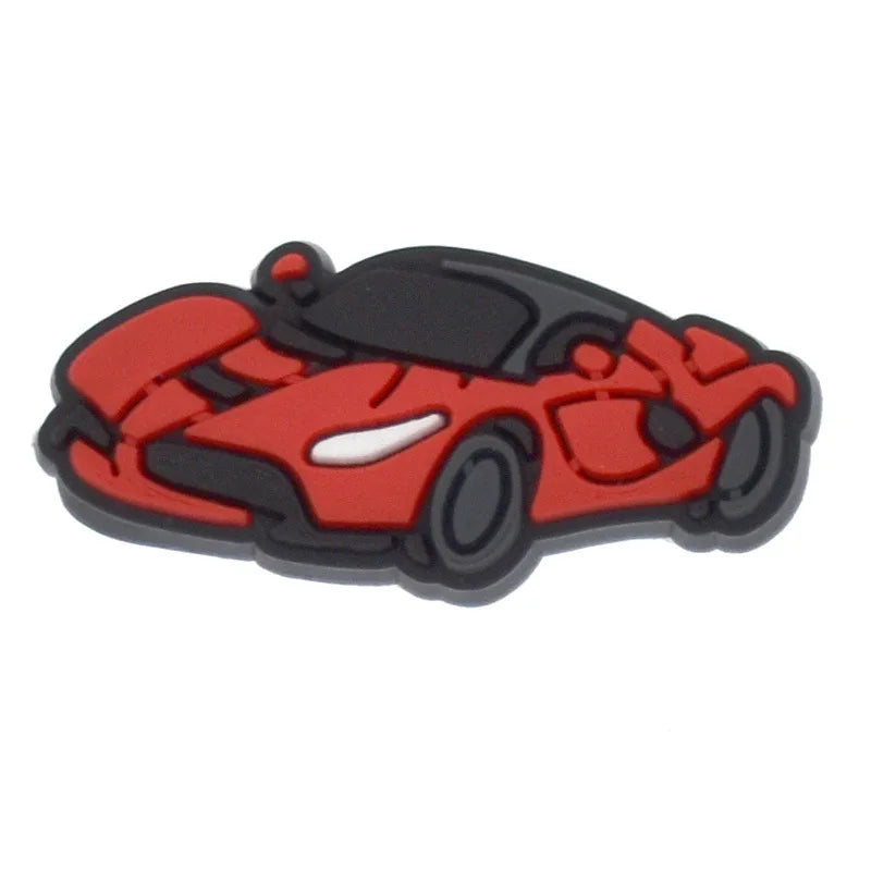 Car Shoe Charms for Crocs Accessorie Car Decorations Boys Girls Kids Women Teens Christmas Gifts Birthday Party Favors Pins - TiniLoom