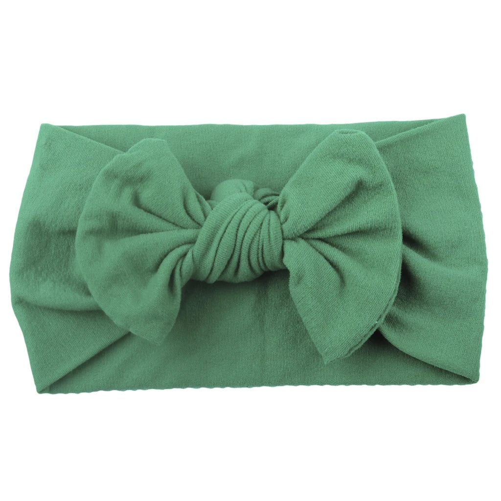 Baby Girl Headband Infant Hair Accessories Bows Newborn Headwear Rabbit Ear Elastic Gift Toddler Bandage Ribbon Soft Bowknot
