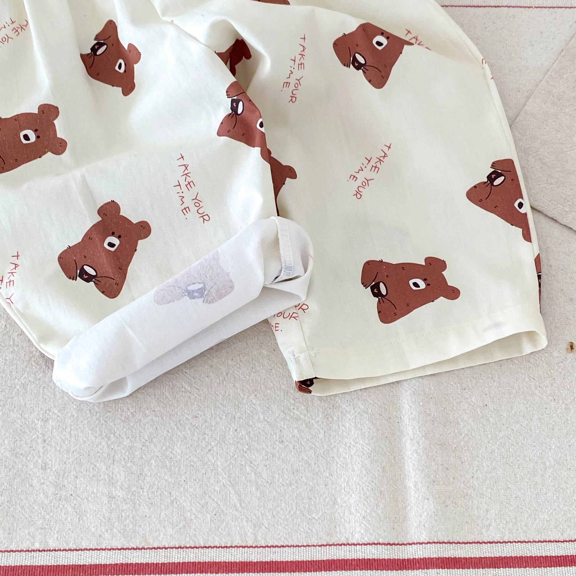 2024 New Children Trousers Plaid Printed Cartoon Fashion Baby Girls Boys Loose Casual Harem Pants Kids Pants Summer Clothes - TiniLoom