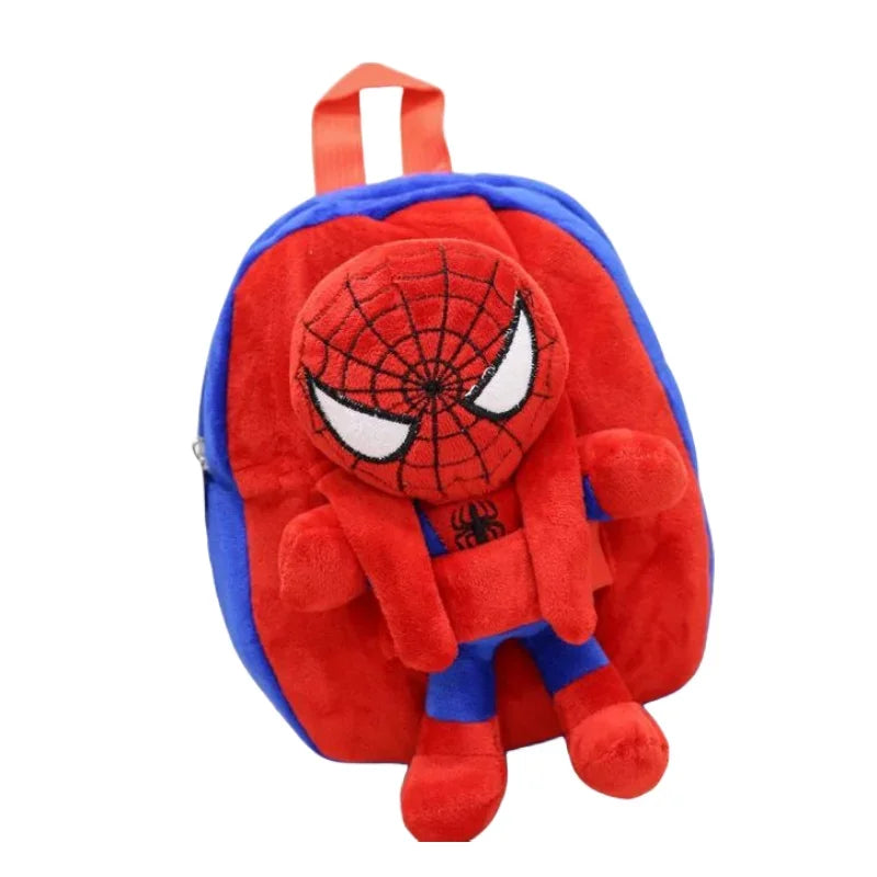 Cartoon cartoon fashion character backpack children casual plush backpack cute kindergarten boy and girl schoolbag gift - TiniLoom
