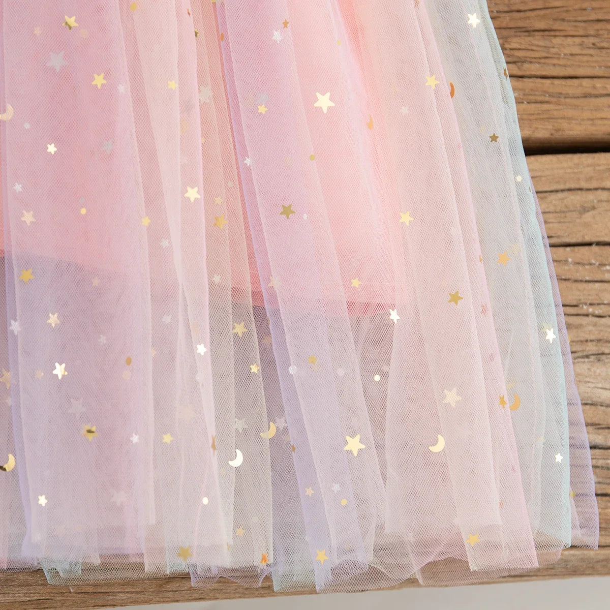 Baby Dresses Summer Colorful Sequins Mesh Baby Girl Dress Sweet Sling Girls Wedding Flower Girl Kid's Dress Baby Girl Clothes - TiniLoom
