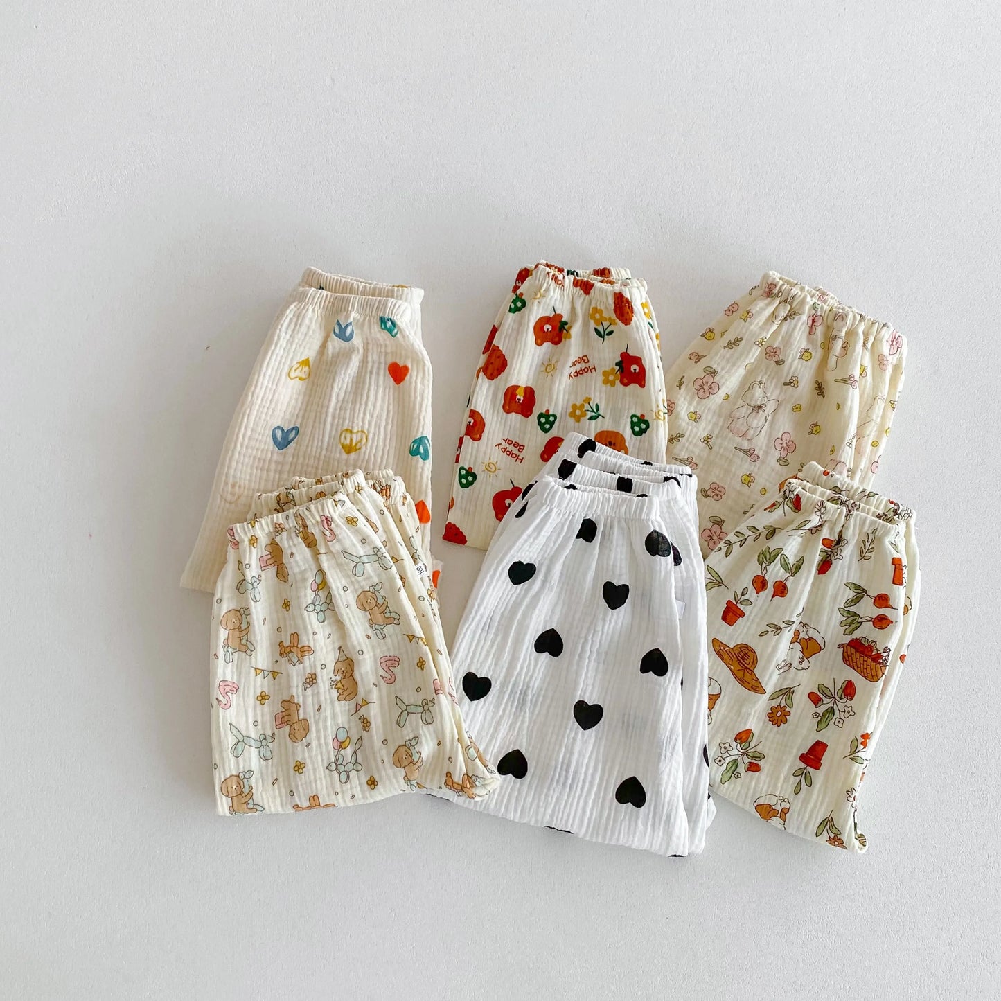 Baby Boys And Girls Summer Clothing Children's Anti Mosquito Pants Loose Casual Printed Cartoon Trousers Kids Clothes Harem Pant