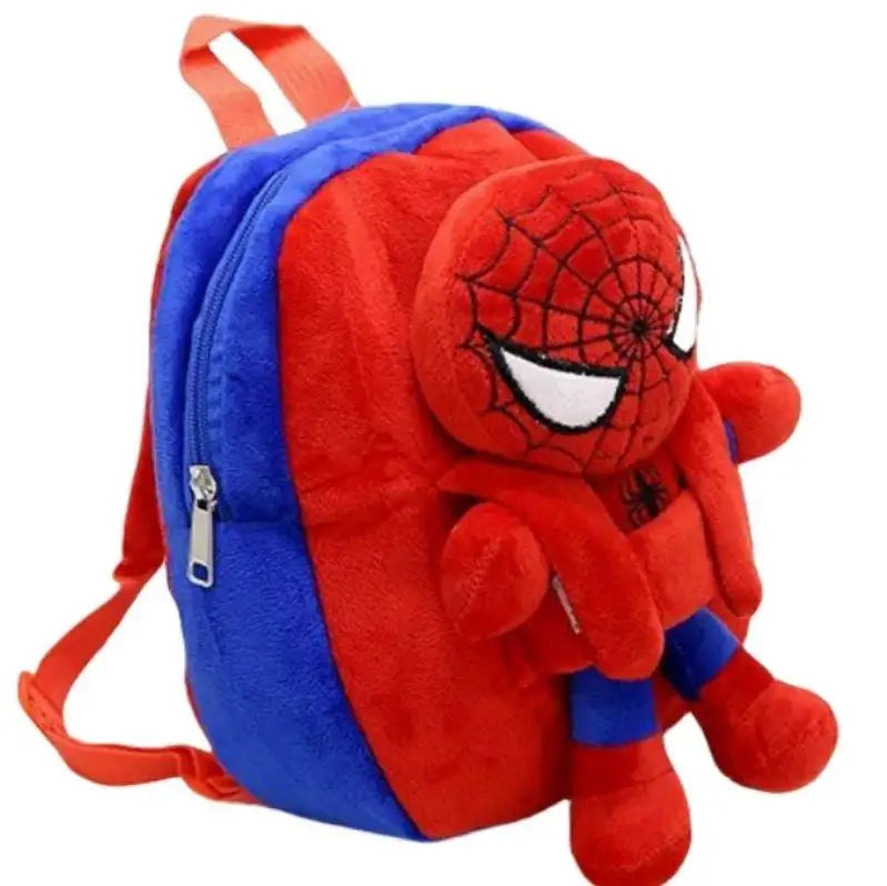 Cartoon cartoon fashion character backpack children casual plush backpack cute kindergarten boy and girl schoolbag gift - TiniLoom