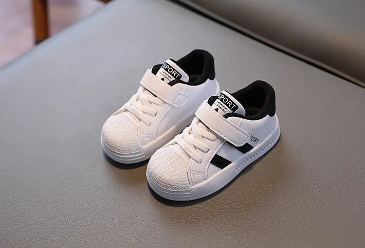 Kids Casual Shoes Sneakers Boys Sport Breathable Tennis Sneaker Baby Children Girls Shoes Spring Fashion White Flat Running Shoe - TiniLoom