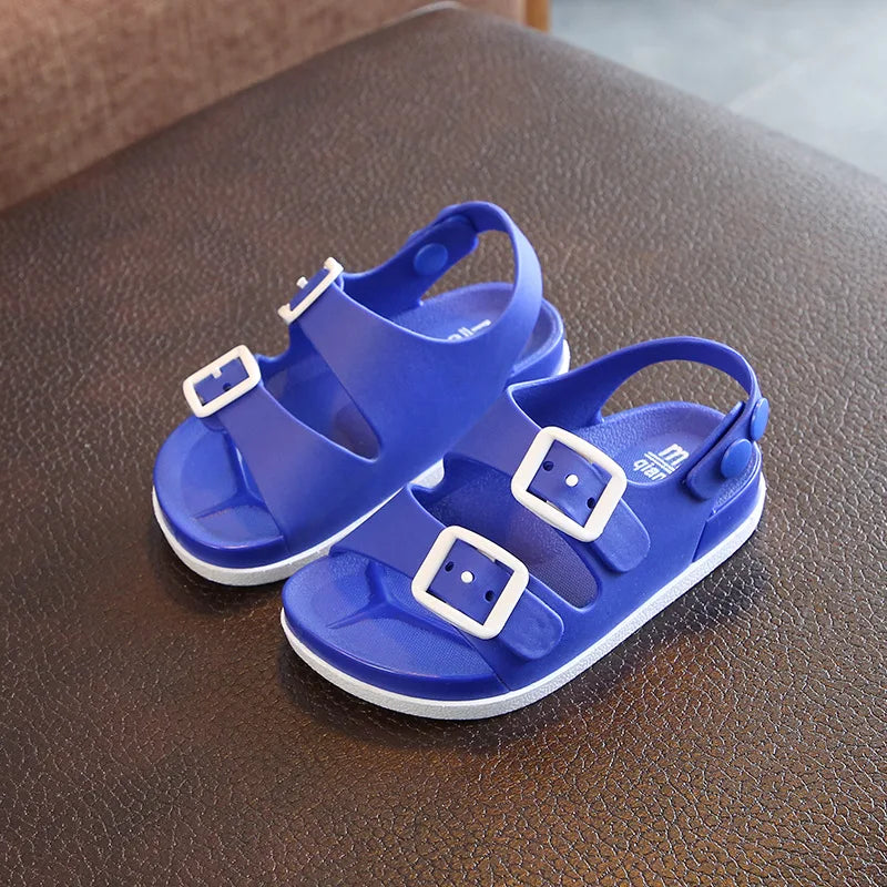 Kids Sandals Boys Girls Beach Shoes Soft Lightweight Closed-Toe Outdoor Children's Toddler Sandasl for Baby Shoes Summer - TiniLoom