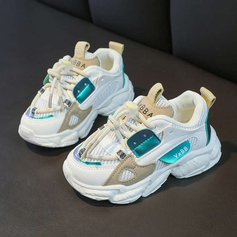 Size 21-36 Baby Toddler Shoes For Boys Girls Breathable Mesh Little Kids Casual Sneakers Non-slip Children Sport Shoes Tenis - TiniLoom