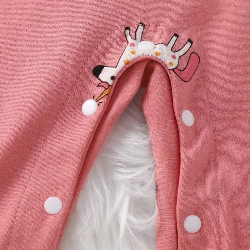 Newborn Baby Romper Autumn New 100% Cotton Girl Boy 0-18M Cute Spring Long Sleeve Soft Infant Clothes