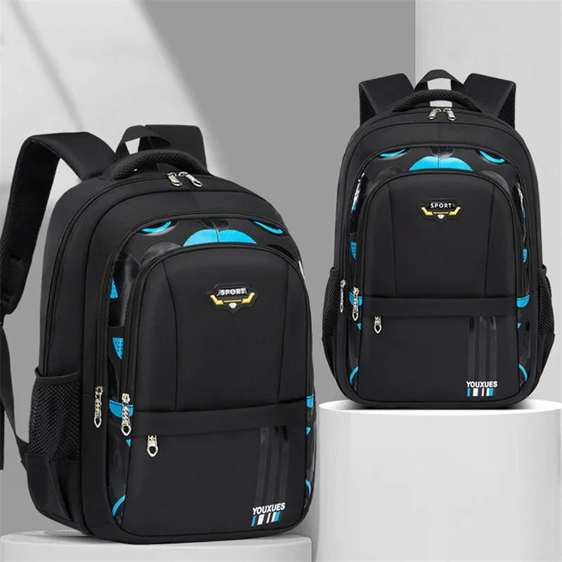 New Children School Bags Kids Backpack In Primary Schoolbag For Teenager Boys Waterproof Backpacks Book Bag - TiniLoom