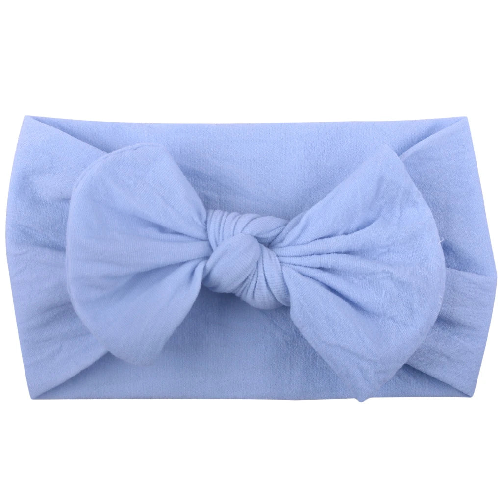 Baby Girl Headband Infant Hair Accessories Bows Newborn Headwear Rabbit Ear Elastic Gift Toddler Bandage Ribbon Soft Bowknot