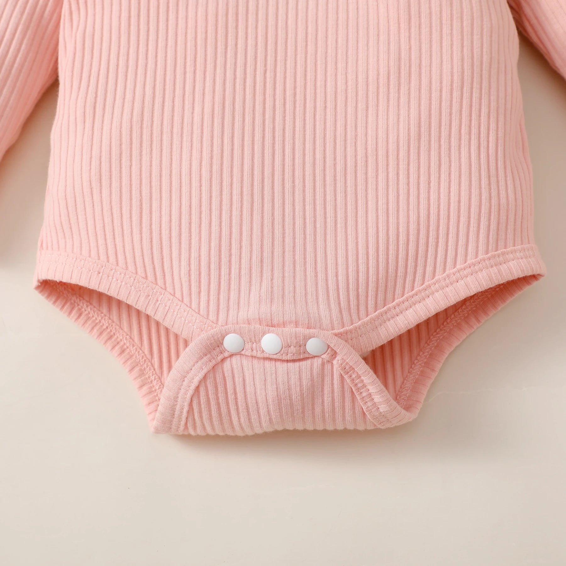 3PCS Baby Girl Clothes Set Long Sleeve Romper Top+Flowers Pant+Headband Spring&Autumn Lovely Outfit for Toddler Girl 0-18 Months - TiniLoom