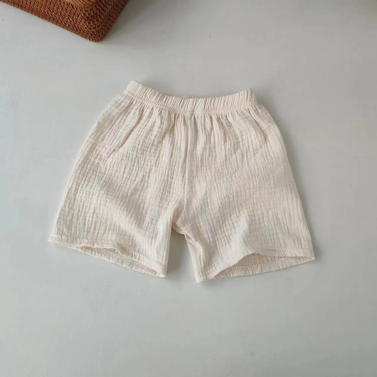 Children's Shorts Girls Boys Cotton Yarn Short Pants Summer Children's Girls Soft And Breathable Capris Baby Clothes - TiniLoom