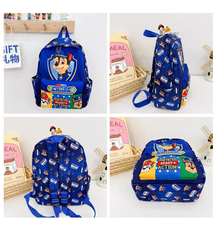 Original PAW Patrol Children School Bag Cute Dogs Fashion Boy Girl Backpack Kids Kindergarten Backpacks Chase Skye Baby Gift - TiniLoom