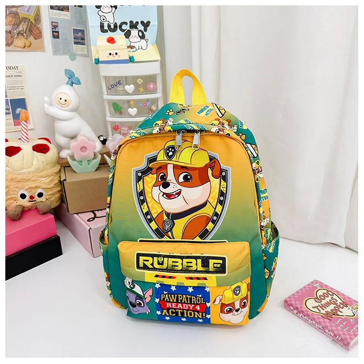 Original PAW Patrol Children School Bag Cute Dogs Fashion Boy Girl Backpack Kids Kindergarten Backpacks Chase Skye Baby Gift - TiniLoom