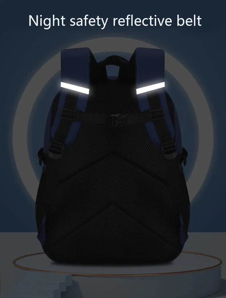 Kid Backpack 2-16Year Children School Bags for Boys Astronaut School Backpack Waterproof Primary Boy Book Bag Mochila Infantil - TiniLoom