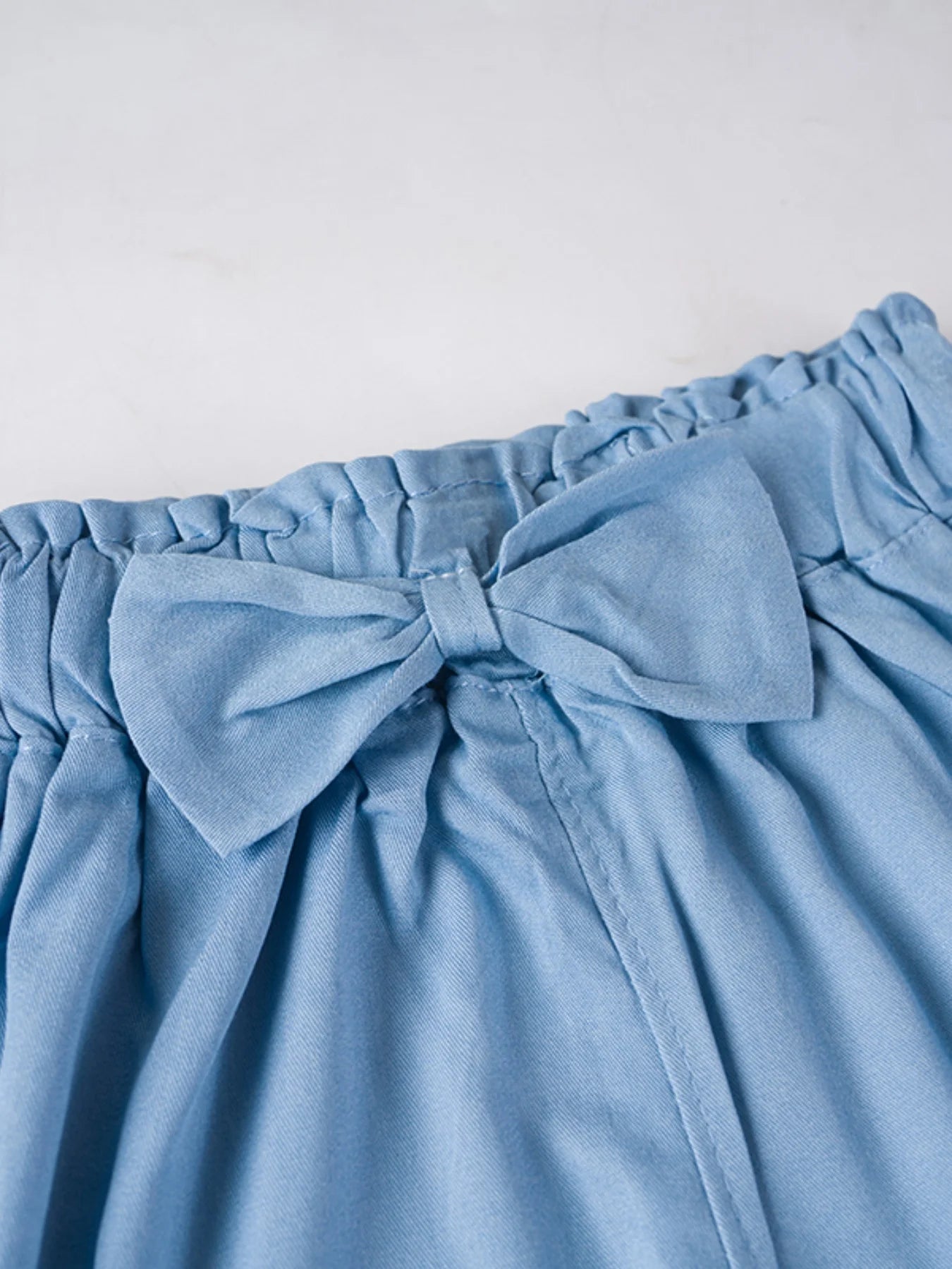 2025 New Fashion Children Wide Leg Pants Summer Casual Thin Chiffon Cropped Trousers For Teenager Girls Clothes 2 4 6 8 10 Years - TiniLoom