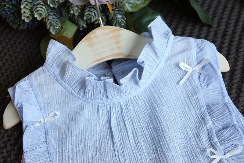Toddler Girl Summer Clothing Set Baby Girls Printed T-shirt + Short Pants Outfit Infant Kids' Fashion Clothes 0-5 Years - TiniLoom