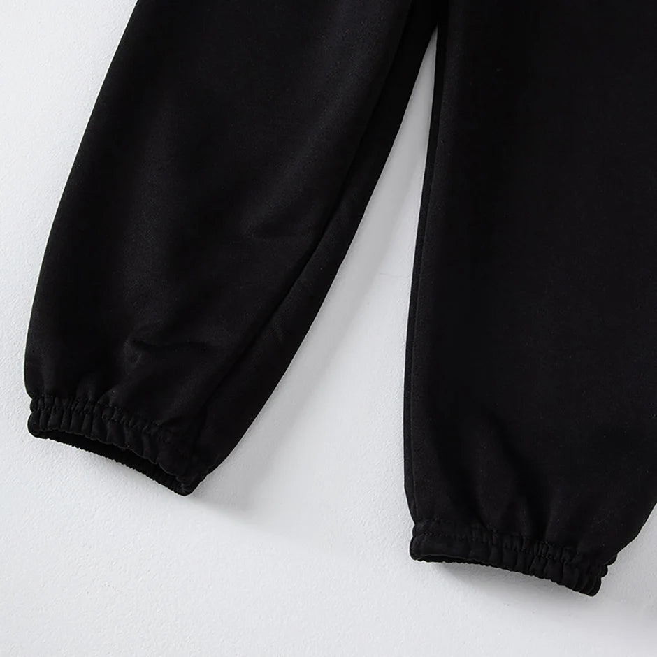 1/3 Pcs Four Seasons Children's Leisure Sports Pants Solid Color Basic Boy Running Holiday 9 Pants Girl Joker Comfortable Pants - TiniLoom