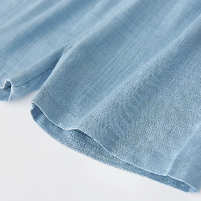 Children's Cotton And Linen Trousers Spring And Summer Thin Boys And Girls Linen Pant Baby Harem Pants WT620 - TiniLoom