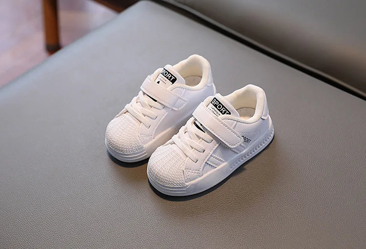Kids Casual Shoes Sneakers Boys Sport Breathable Tennis Sneaker Baby Children Girls Shoes Spring Fashion White Flat Running Shoe - TiniLoom