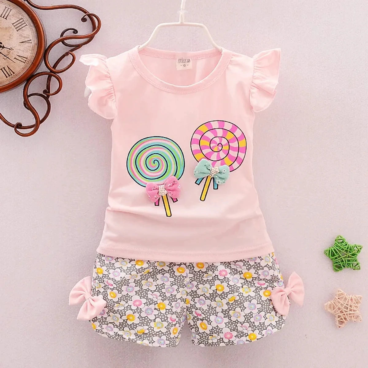 New Summer Baby Girls Clothes Suit Children Boys Vest+Shorts 2Pcs/Sets Kids Clothing Infant Boy Clothes Set Toddler Girl Clothes