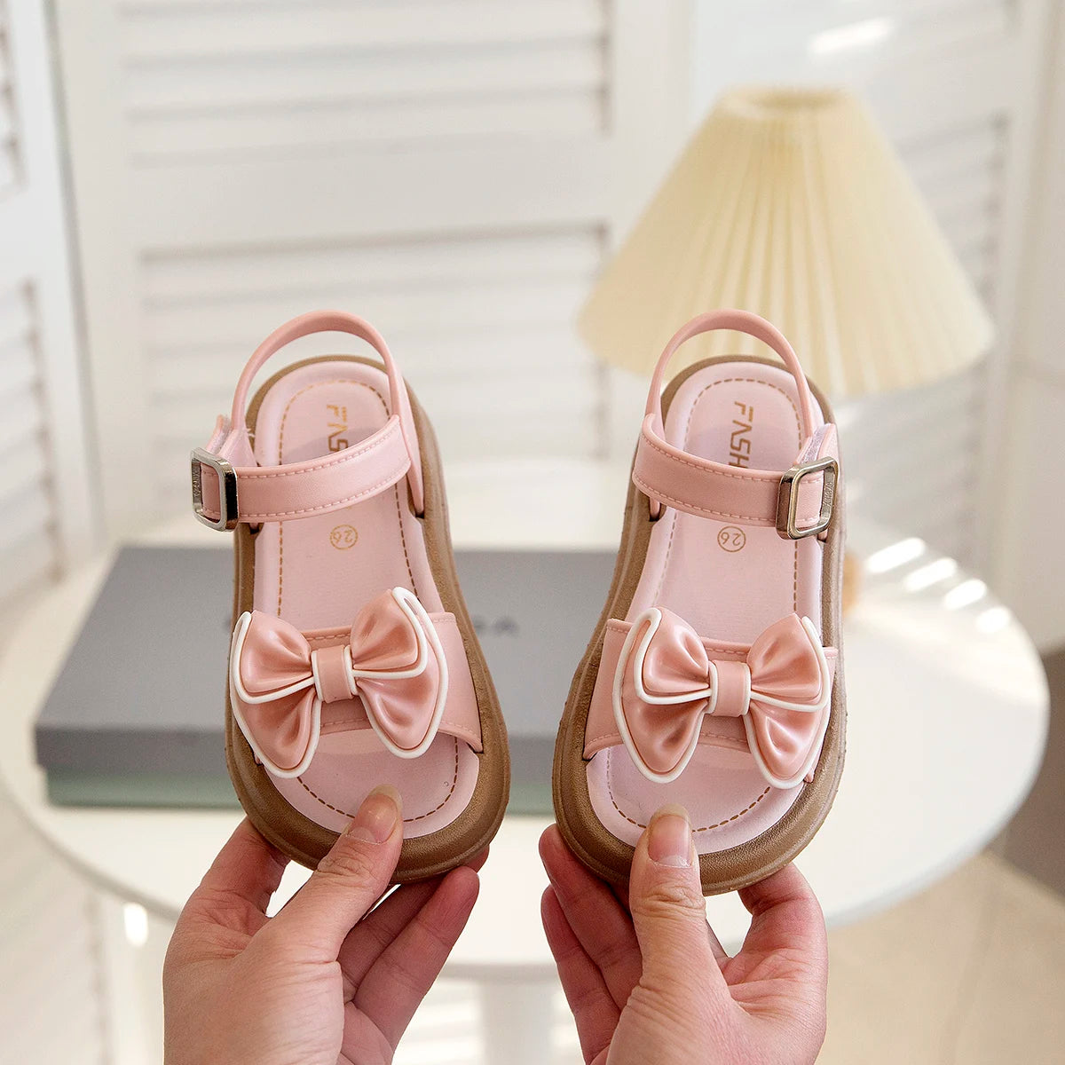 Girls Princess Summer Sandals Children Summer Beach Shoes Open Toe Shoes Fashion Bowknot Casual girls sandals summer shoes - TiniLoom