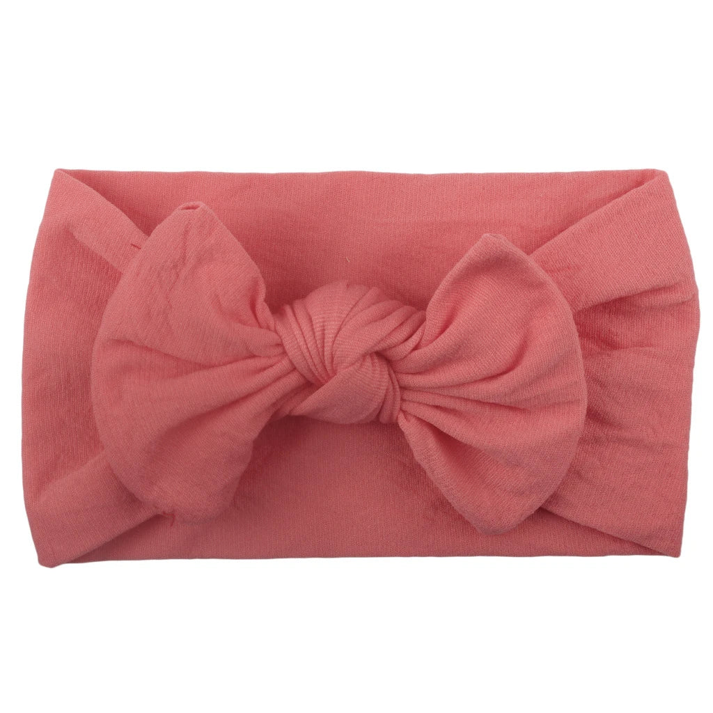 Baby Girl Headband Infant Hair Accessories Bows Newborn Headwear Rabbit Ear Elastic Gift Toddler Bandage Ribbon Soft Bowknot