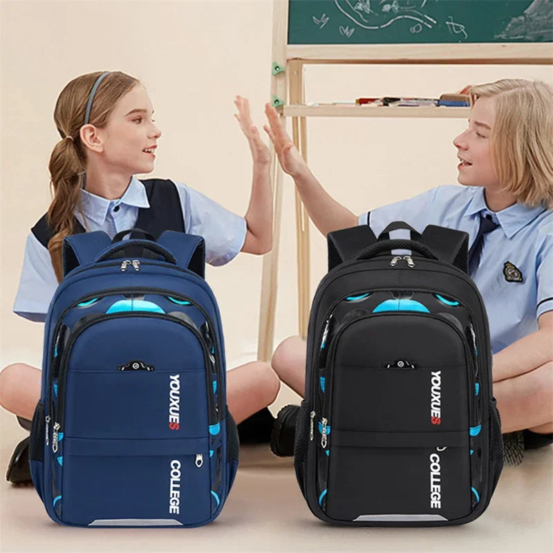 New Children School Bags Kids Backpack In Primary Schoolbag For Teenager Boys Waterproof Backpacks Book Bag - TiniLoom