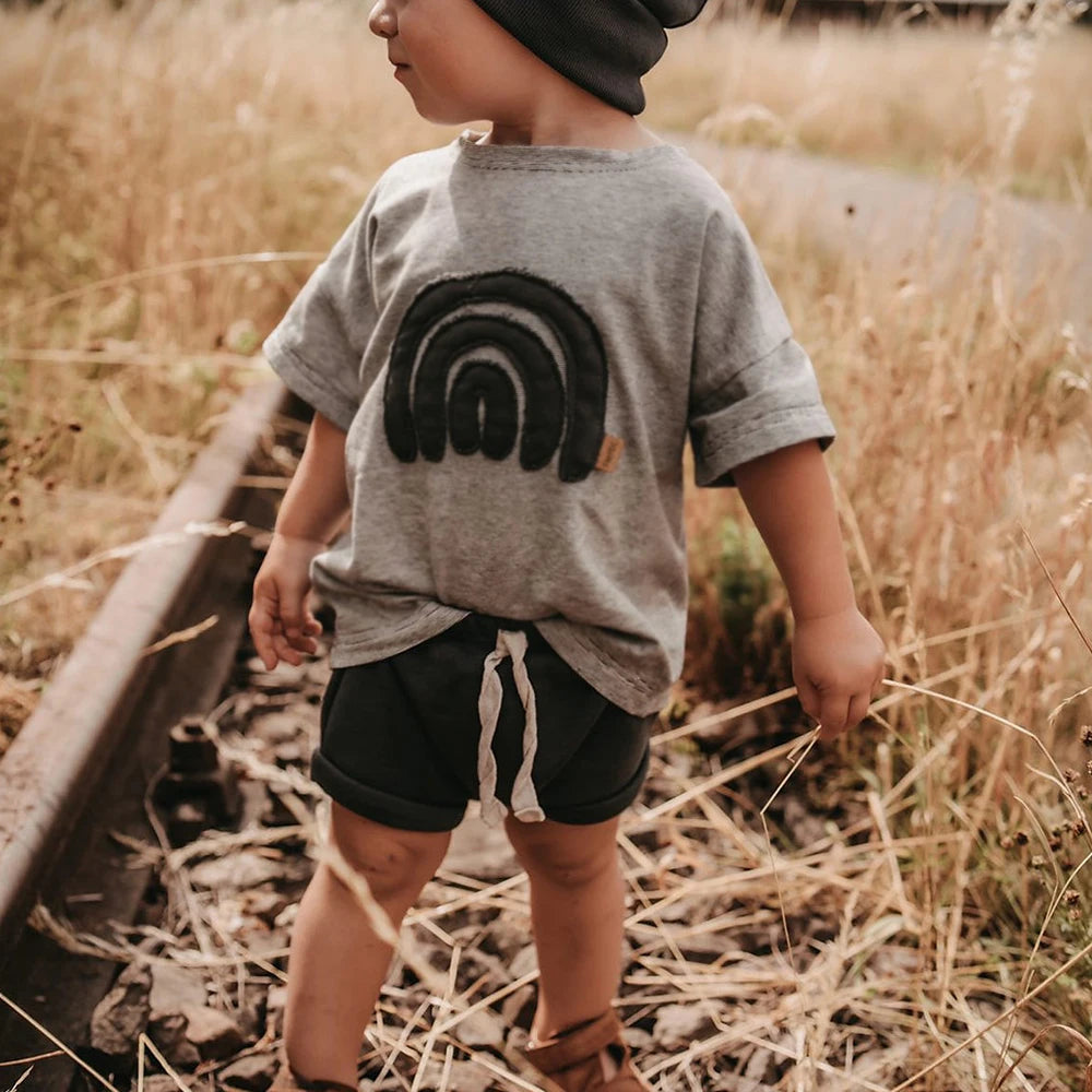 Toddler Kid Baby Boys Girls Clothes Summer Cotton T Shirt Short Sleeve Infant Top Cartoon Ice Cream Print Tee Childrens Tshirt - TiniLoom
