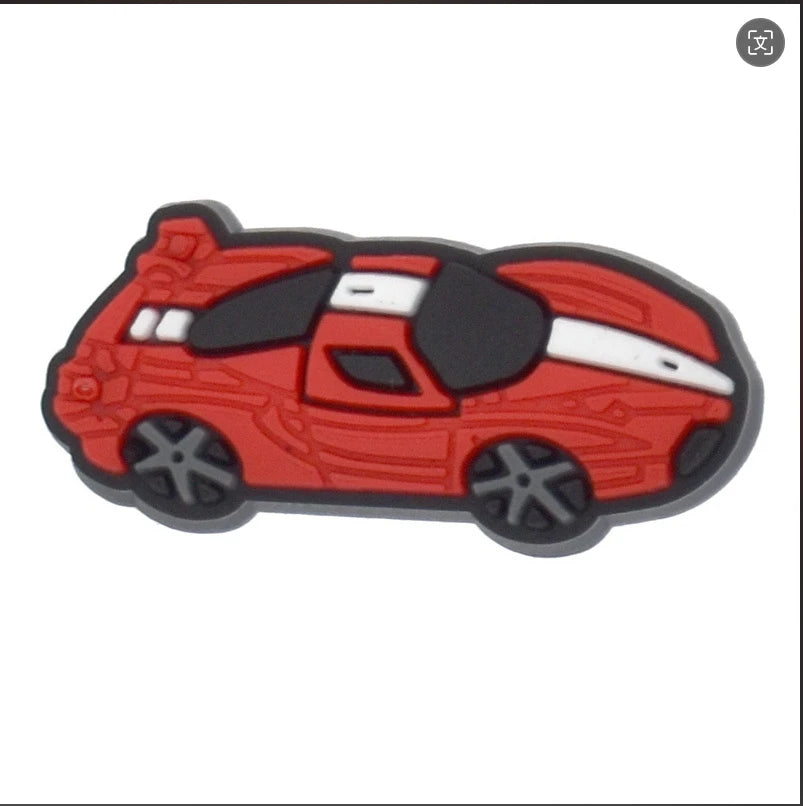 Car Shoe Charms for Crocs Accessorie Car Decorations Boys Girls Kids Women Teens Christmas Gifts Birthday Party Favors Pins - TiniLoom