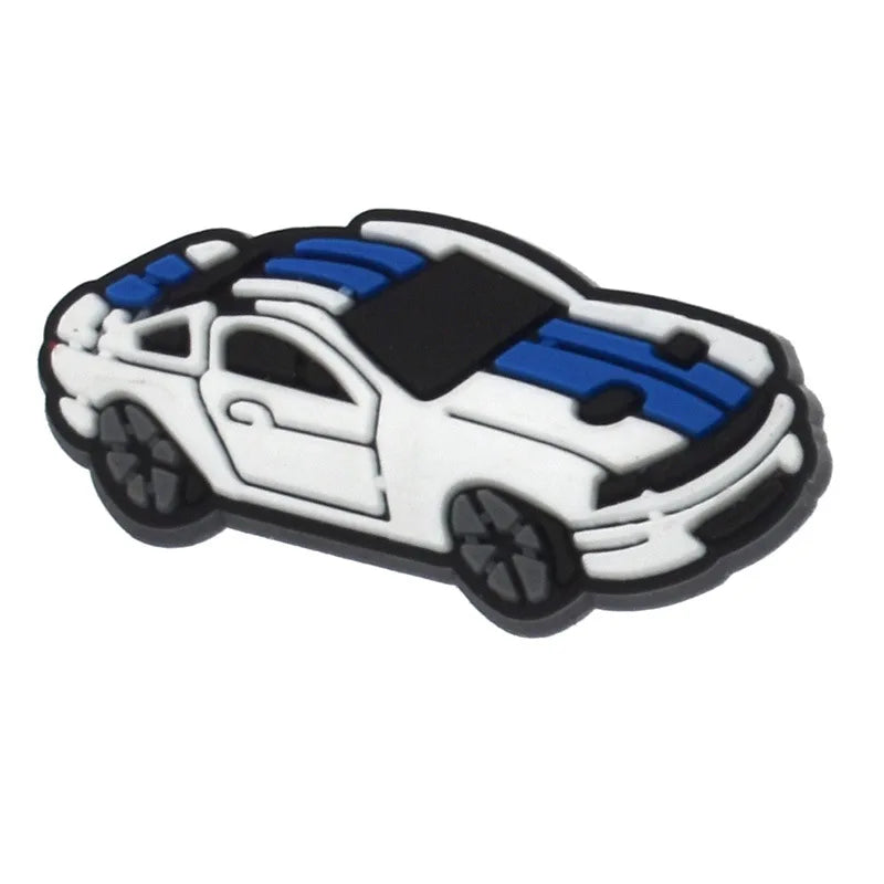 Car Shoe Charms for Crocs Accessorie Car Decorations Boys Girls Kids Women Teens Christmas Gifts Birthday Party Favors Pins - TiniLoom