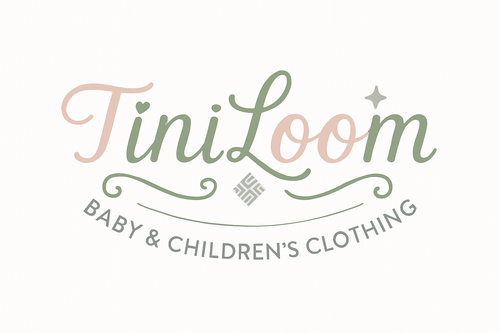 TiniLoom Logo - With Curved Text